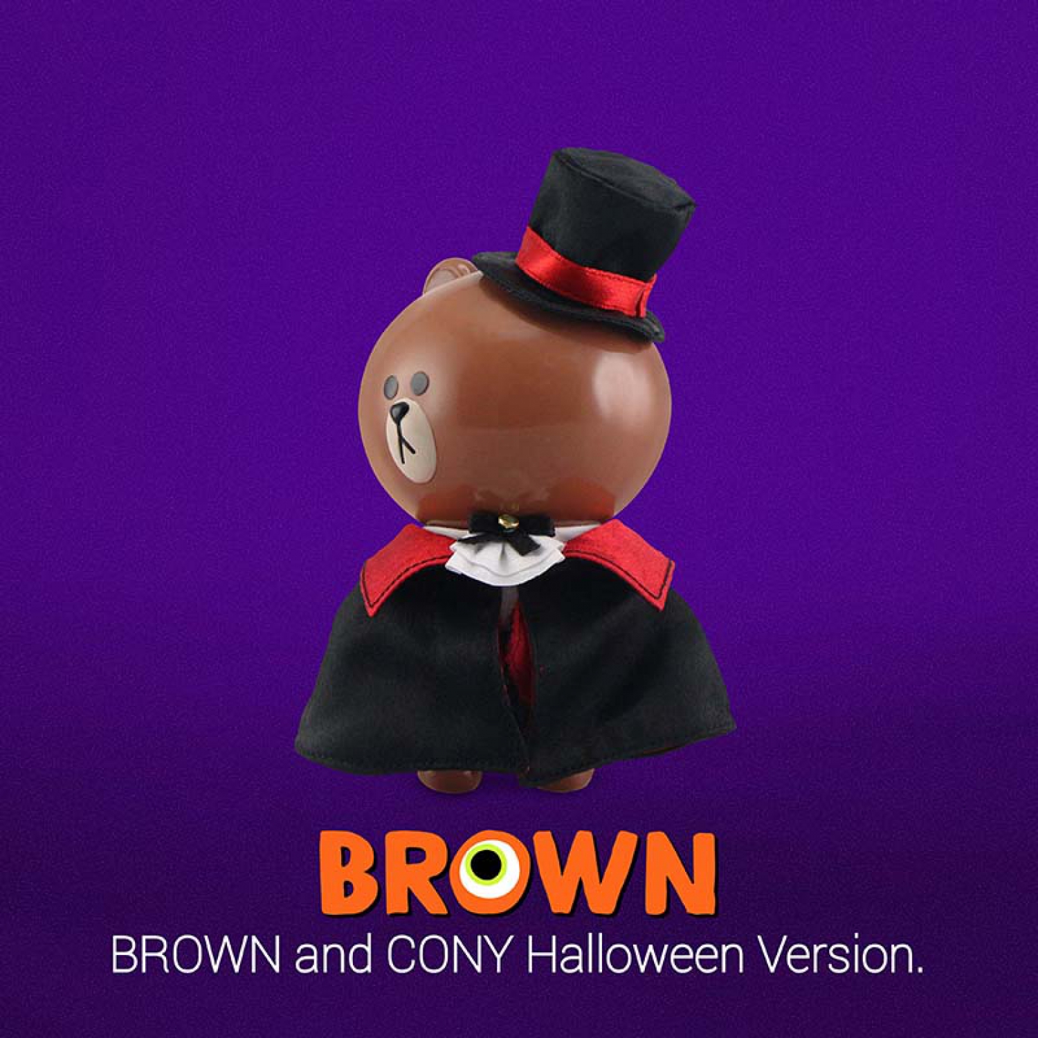 [P-Style] LINE FRIENDS - BROWN Halloween Version